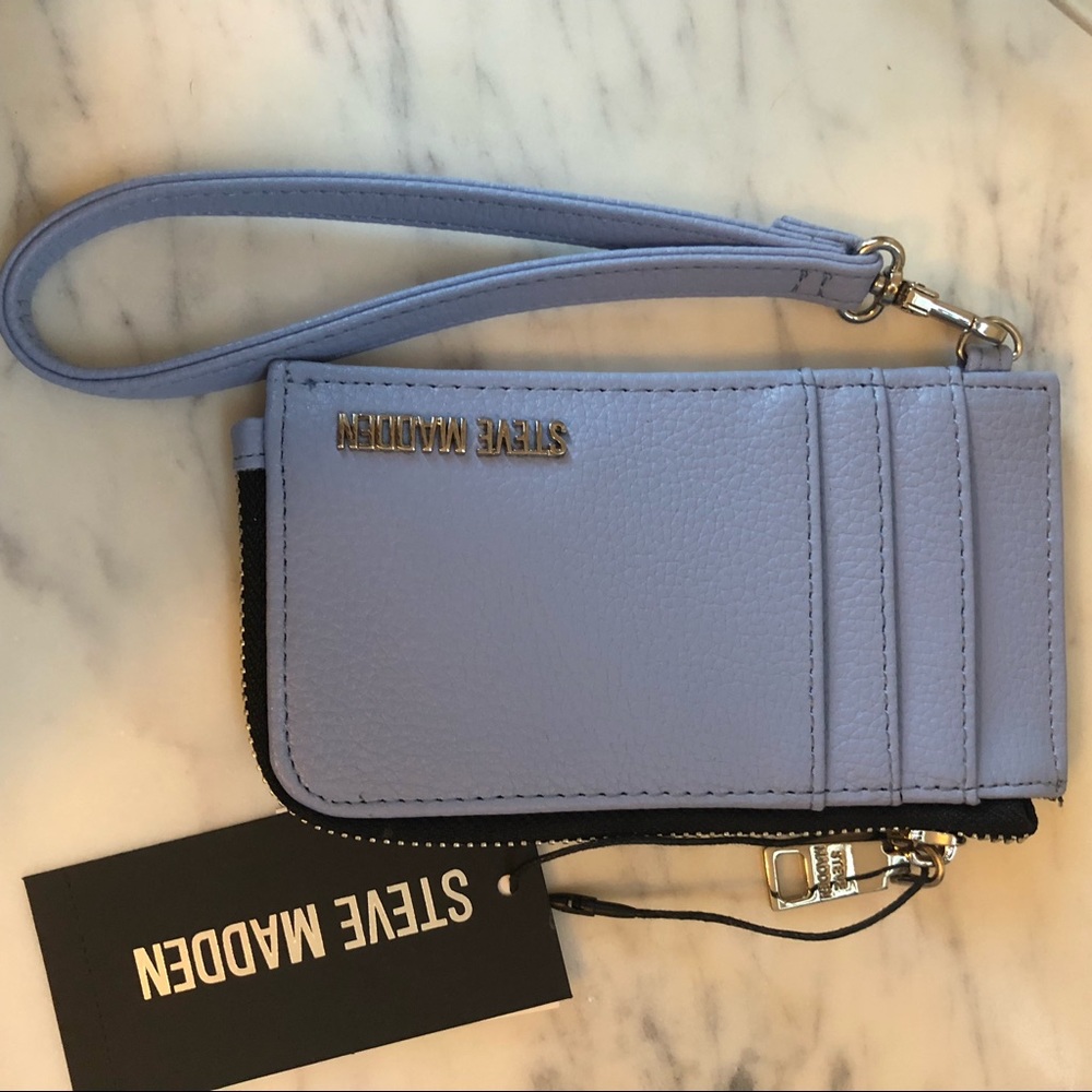 Steve Madden zip around cardcase wristlet